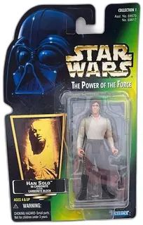 Star Wars Power Of The Force Han Solo In Carbonite Kenner 1997 Action Figure MOC