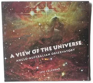 A View Of The Universe 1997 Calendar Anglo Australian Observatory Sealed Vintage