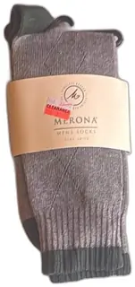 Merona Mens Socks Size 10 13 Gray Green Argyle 70 Cotton 30 Nylon New In Package