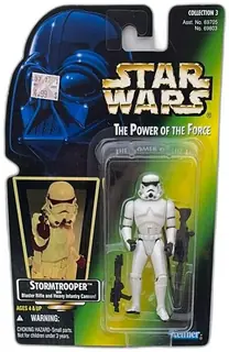 Star Wars Power Of The Force Stormtrooper 1997 Kenner Action Figure MOC