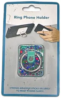 Glitter Ring Phone Holder Adhesive Grip Multicolor for Smartphones New in Package