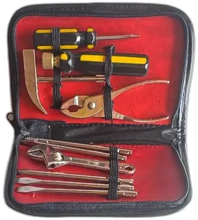 NEON Application Integration Toolkit Vintage Portable Hand Tool Set Case Pliers Wrenc