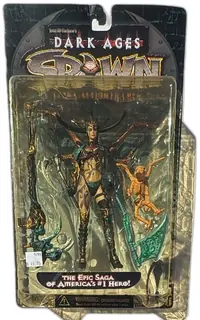 McFarlane Dark Ages Spawn Series 11 Martlanna Skull Queen Action Figure 1998