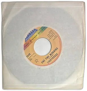 Lighthouse One Fine Morning Little Kind Words 45 RPM Evolution 1048 VG Condition
