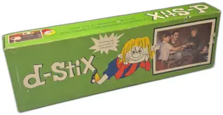 Vintage D-Stix Model 301 Construction Set 220 Pieces by Geodestix Boxed