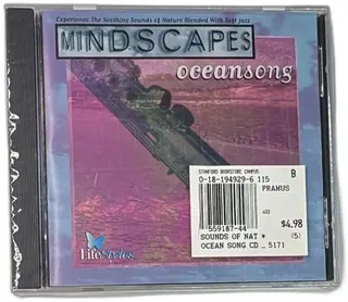 Mindscapes Oceansong CD 1995 LifeStyles Special Music Company Soft Jazz Nature
