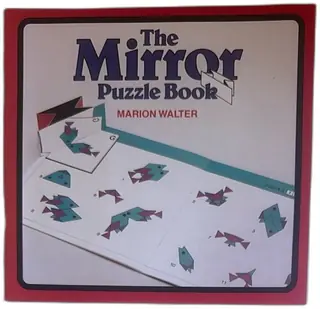 The Mirror Puzzle Book Marion Walter 1988 Second Edition Square Softcover Vintag