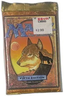 Magic The Gathering Fifth Edition Booster Pack Factory Sealed 1997 WOTC MTG