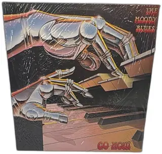 The Moody Blues Go Now Vinyl LP ABA Records UK Pressing Robot Cover Near Mint