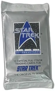 Star Trek 25th Anniversary 1991 Trading Card Pack Original TV Series Sealed