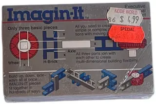 Imagin-It Executive 53 Piece Construction Building Set 1984 Johnson & Johnson Se