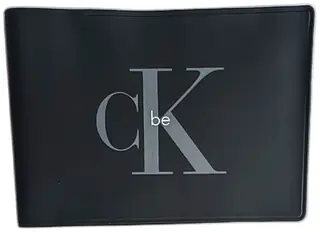 Calvin Klein CK Be Perfume Sample Booklet Black Fragrance Promo New Condition