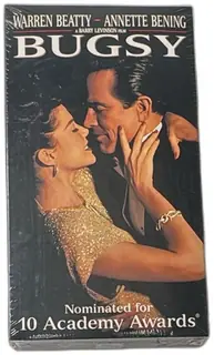 Bugsy VHS Sealed 1992 Columbia TriStar Home Video Warren Beatty Annette Bening