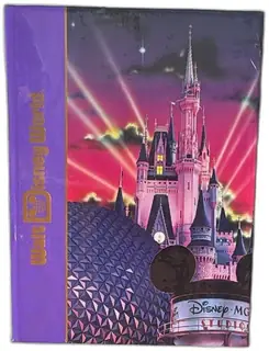 Walt Disney World Kingdom Editions Photo Album Purple Castle Epcot MGM New Sealed