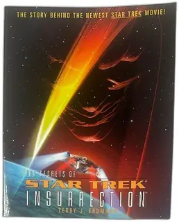 The Secrets Of Star Trek Insurrection Paperback 1998 Terry Erdmann Paramount Nex