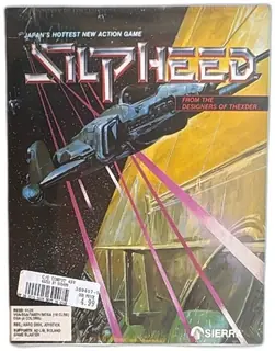Silpheed PC MS DOS 3.5 Inch Big Box Game 1988 Sierra Factory Sealed EGA