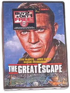 The Great Escape DVD Steve McQueen James Garner MGM Widescreen Sealed New