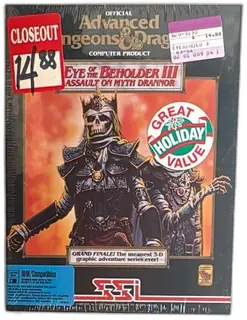 Eye Of The Beholder III Assault On Myth Drannor PC Big Box 1993 SSI Sealed