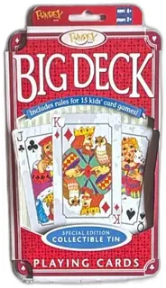 Fundex Big Deck Special Edition Collectible Tin Giant Playing Cards 2002