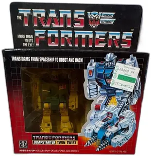 Transformers G1 Jumpstarter Twin Twist 1984 Hasbro Action Figure Sealed Box