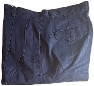 Banana Republic Vintage Navy Chino Pants 36x32 100 Percent Cotton Taiwan LAC