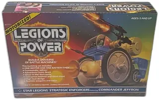 1986 Tonka Legions Of Power Star Legions Strategic Enforcers Commander Jeffron