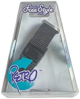 Team Free Style USA Retro Black Nylon Quartz Sports Watch New In Box 1991