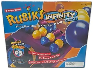 Rubiks Infinity Game 1998 Vintage OddzOn 2 Player Strategy Board Complete