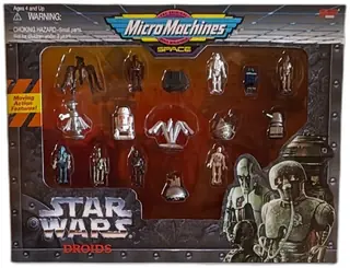 Micro Machines Star Wars Droids Action Figure Set 1995 Galoob Sealed