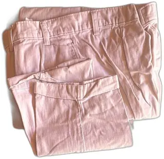 Calvin Klein Blue Jeans White 100 Percent Cotton Vintage Pants Size 36 Dominican