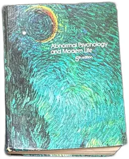 Abnormal Psychology And Modern Life Coleman 5th Edition 1976 Scott Foresman Hardcover
