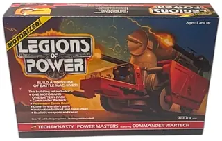 1986 Tonka Legions Of Power Tech Dynasty Power Masters Motorized Set New