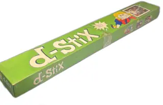Vintage d-Stix Model 701 Construction Set 464 Pieces Geodestix Spokane