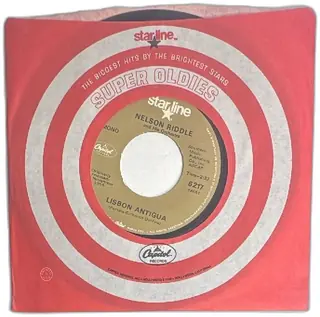 Nelson Riddle Capitol Starline 45 RPM Vinyl Theme From Route 66 Lisbon Antigua Super