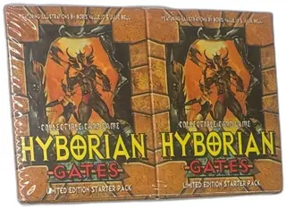 Hyborian Gates Limited Edition Starter Pack 1995 Sealed CCG Box Cardz