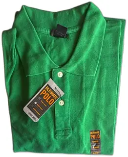 Cherokee Ultimate Polo Shirt XLarge Green 100 Percent Cotton New With Tags