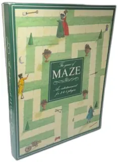 The Game of Maze 1990 Oxford Games Complete Board Game with Box