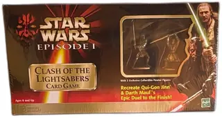 Star Wars Episode 1 Clash Of The Lightsabers Card Game 1999 Hasbro Sealed