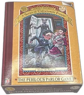 Lemony Snicket Series Of Unfortunate Events Perilous Parlor Board Game 2003 Ma