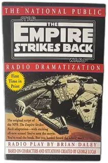 Star Wars Empire Strikes Back Radio Dramatization First Edition 1995 Script Book