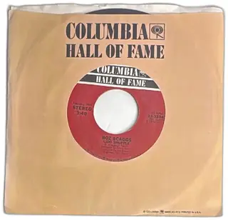 Boz Scaggs Lowdown Lido Shuffle 45 RPM Columbia Hall Of Fame Vinyl Single 1976