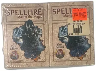 Spellfire Master The Magic First Edition Starter Deck TSR 1994 Sealed 2-Deck S
