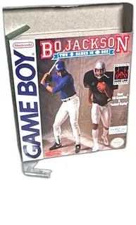 Bo Jackson Two Games In One Nintendo Game Boy Complete Box 1991 THQ DMG-BJ USA