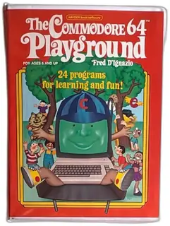 Commodore 64 Playground Book With Disk Fred D’Ignazio Hayden 1984 Complete