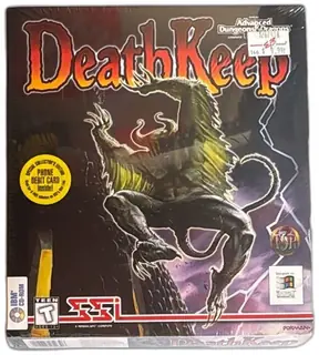 DeathKeep Advanced Dungeons & Dragons PC Big Box 1996 SSI Sealed Windows 95