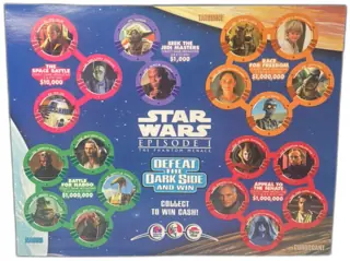 1999 Star Wars Episode I Defeat the Dark Side Taco Bell Promo Poster
