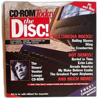 CD-ROM Today The Disc November 1995 Issue 17 Multimedia Demo Disc PC And Mac