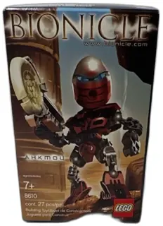 LEGO Bionicle 8610 Ahkmou Sealed 2004 Metru Nui Set 27 Pieces New Box