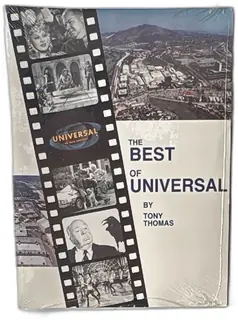 The Best Of Universal By Tony Thomas Hardcover Sealed Universal Studios History