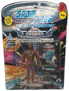 Star Trek TNG Lt Commander LaForge Tarchannen III Alien Playmates 1994 MOC